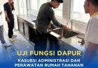 Uji Fungsi Dapur Baru Rutan Semarang, Pastikan Kesiapan Operasional dan Kualitas