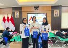 Sambut Hari Bakti Kemenimipas, LPP Semarang Ikuti Donor Darah